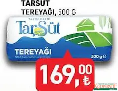 TARIM KREDİ TARSÜT TEREYAĞI 500 G fiyat ve kampanya bilgisi